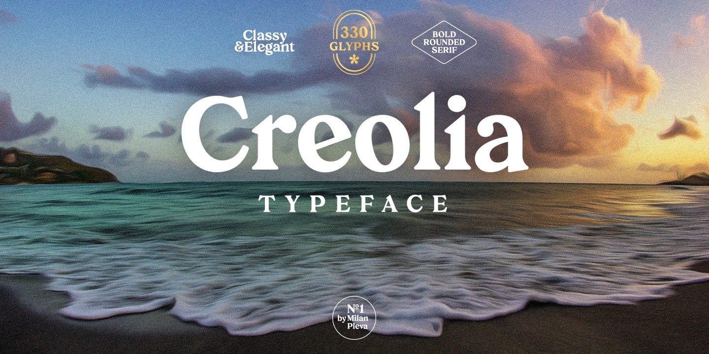 Creolia Regular Font preview